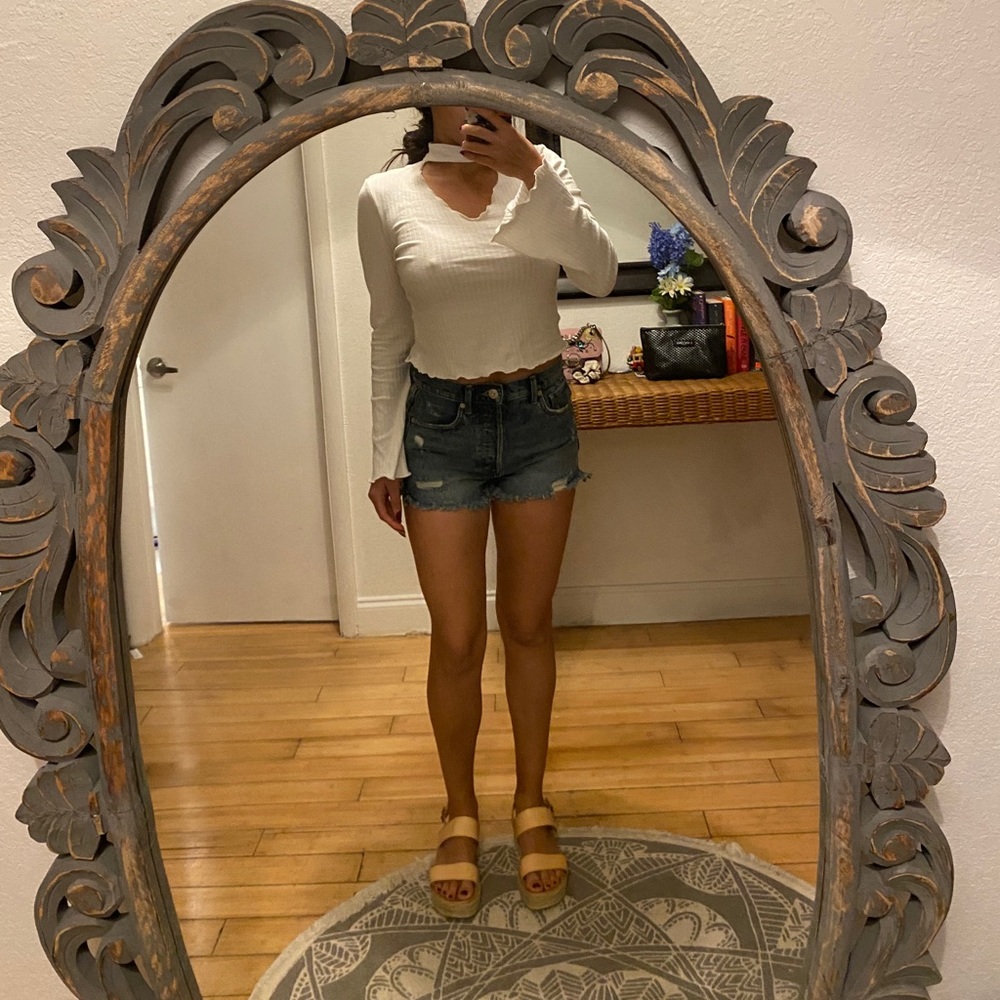 Mango Denim Shorts